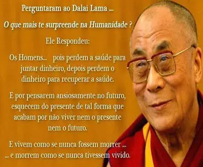 Frases De Dalai Lama Otimismo E Facebook Mensagens Cultura Mix