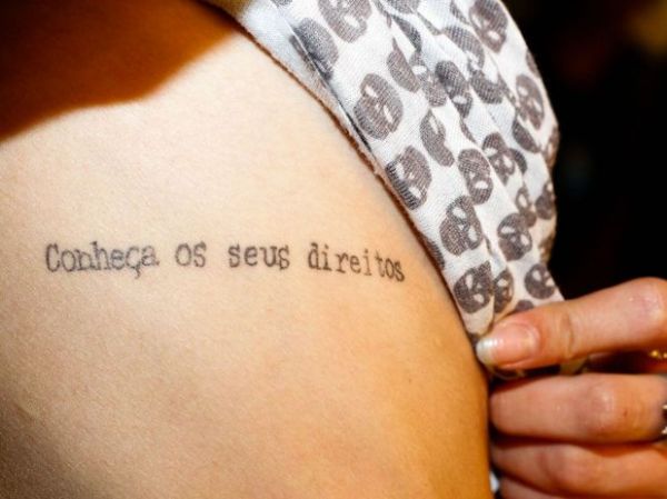 Frases Para Tatuagem Mensagens Cultura Mix