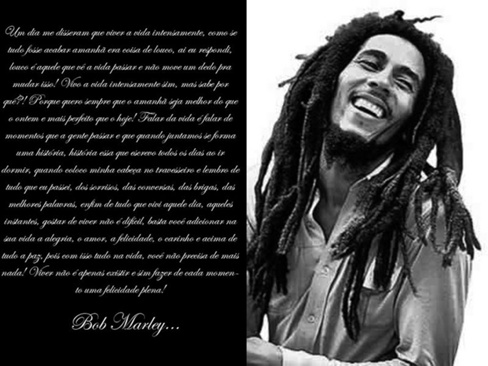 Mensagens Bob Marley Bonitas E Pensamentos Mensagens Cultura Mix